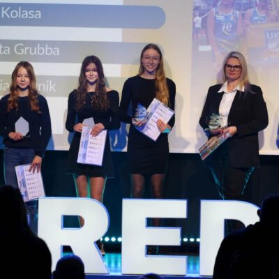 Pomorska Gala Lekkiej Atletyki W Redzie 18.02.2026r Fabryka Kultury, Fot. Łukasz Domagała, Nagrodzeni Z Redy