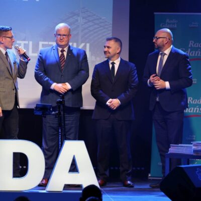 Pomorska Gala Lekkiej Atletyki W Redzie 18.02.2026r Fabryka Kultury, Fot. Łukasz Domagała, Podziękowanie Dla Partnerów