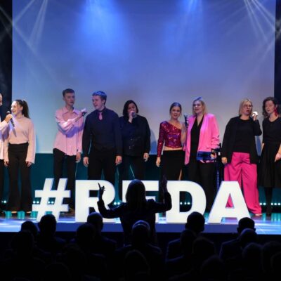 Pomorska Gala Lekkiej Atletyki W Redzie 18.02.2026r Fabryka Kultury, Fot. Łukasz Domagała, Występ La Via Voice