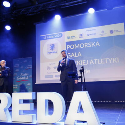 Pomorska Gala Lekkiej Atletyki W Redzie 18.02.2026r Fabryka Kultury, Fot. Wejherowo.pl J.Ścigała