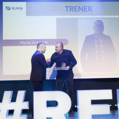 Pomorska Gala Lekkiej Atletyki W Redzie 18.02.2026r Fabryka Kultury, Fot. Wejherowo.pl Rumia Trener