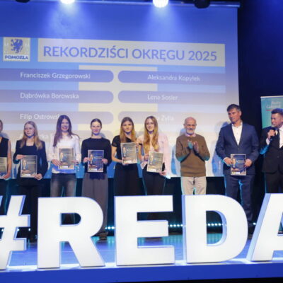 Pomorska Gala Lekkiej Atletyki W Redzie 18.02.2026r Fabryka Kultury, Fot. Wejherowo.pl Okreg Rekord