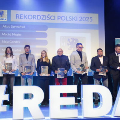 Pomorska Gala Lekkiej Atletyki W Redzie 18.02.2026r Fabryka Kultury, Fot. Wejherowo.pl Rekordziści