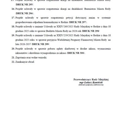 Zawiadomienie O Sesji 2