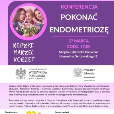 Zaproszenie na konferencję „Pokonać Endometriozę” – 27 marca