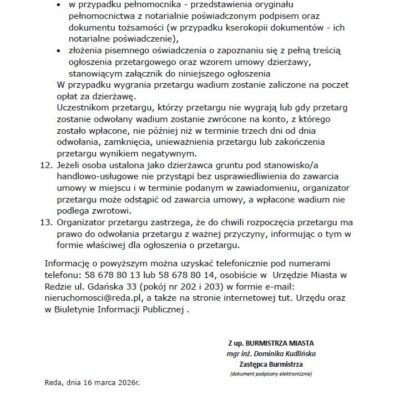 Przetarg Food Truck 3