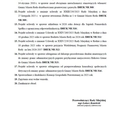 Zawiadomienie O Sesji 26.03 2