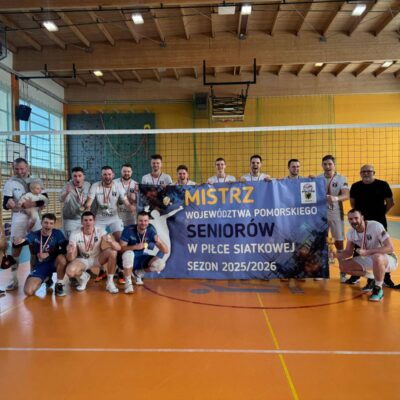 Polipack UKS Jedynka Reda Mistrzem Województwa Pomorskiego Seniorów w Piłce Siatkowej!