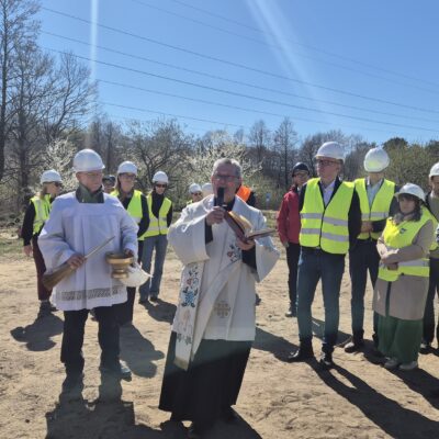 24.04.2026, Wiecha na szkole przy ul. Trzcinowej, fot. UMR