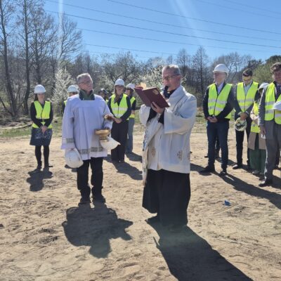 24.04.2026, Wiecha na szkole przy ul. Trzcinowej, fot. UMR