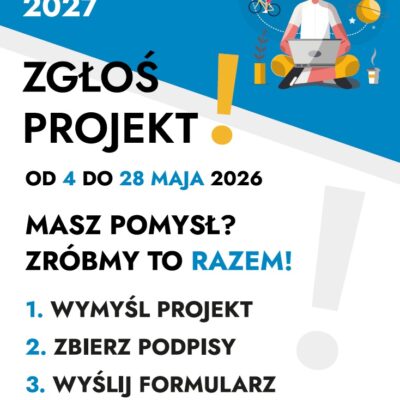 Budżet Obywatelski Miasta Redy 2027 zbliża się wielkimi krokami!