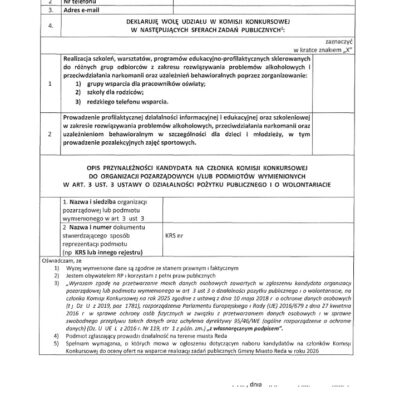 Ogłoszenie Na Nabór Do Komisji Oceniającej 3