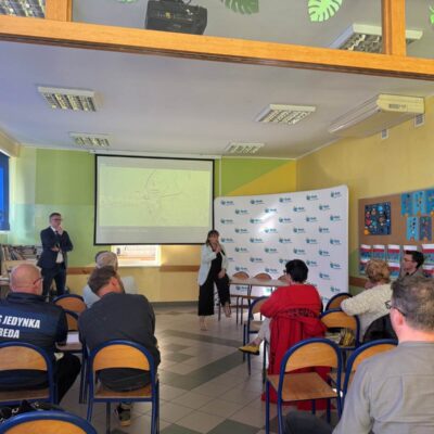 Prezentacja raportu o stanie gminy, SP3, 21.05.2026r., fot. UMR