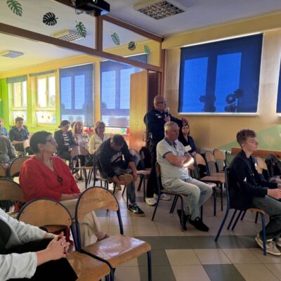 Prezentacja raportu o stanie gminy, SP3, 21.05.2026r., fot. UMR