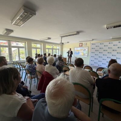 Prezentacja raportu o stanie gminy, SP2, 25.05.2026r., fot. UMR