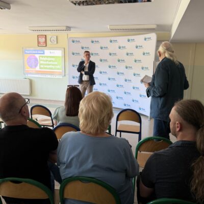 Prezentacja raportu o stanie gminy, SP2, 25.05.2026r., fot. UMR