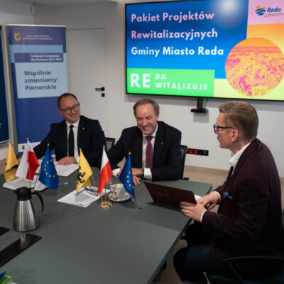 Podpisanie porozumienia na dofinansowanie