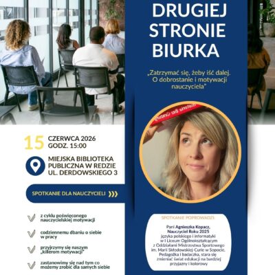 Spotkanie Dla Nauczycieli Po drugiej stronie biurka, Agnieszka Kopacz