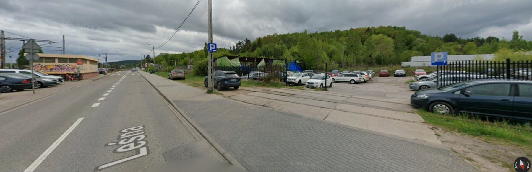 Parking Przy Ul. Leśnej Fot. Google Maps